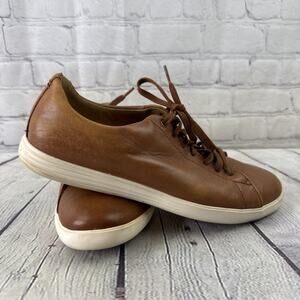 Cole Haan Sneakers Mens 11M Grand Crosscourt II Brown Casual Shoe Comfort C26521